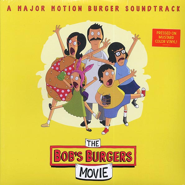 bob's burgers the bob's burgers movie (yellow vinyl)