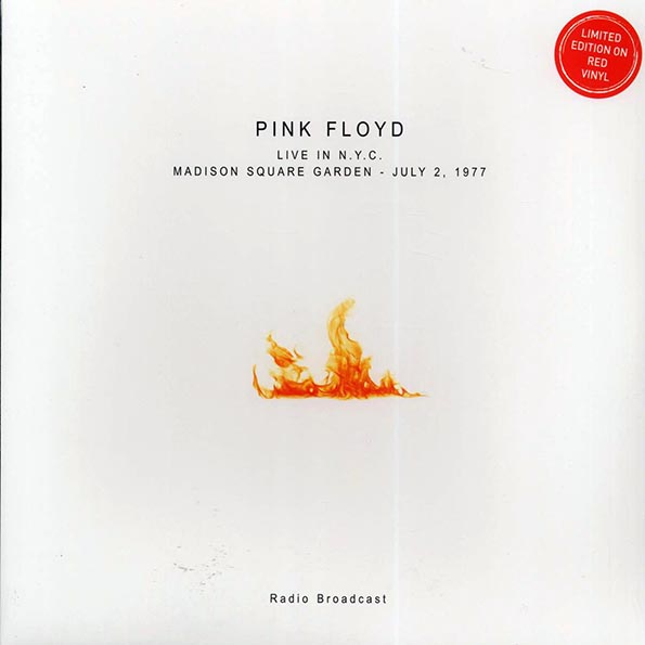 pink floyd live in nyc: madison square garden, july 2, 1977 (ltd. ed.) (red vinyl)