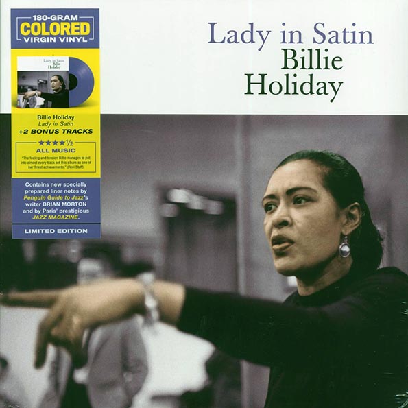 billie holiday lady in satin (+3 bonus tracks) (ltd. ed.) (180g) (purple vinyl)