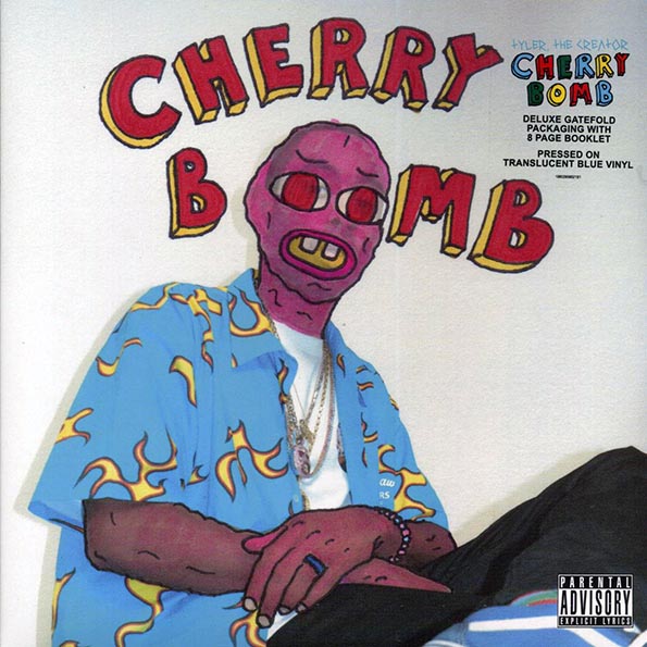 tyler the creator cherry bomb (2xlp) (blue vinyl)