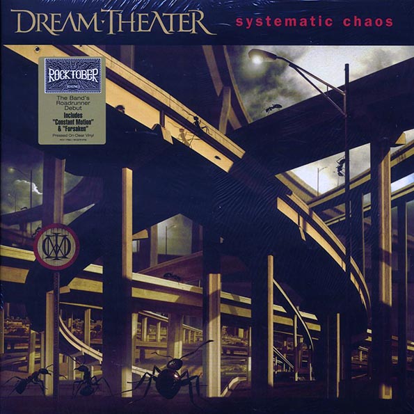 dream theater systematic chaos (ltd. ed.) (2xlp) (clear vinyl)