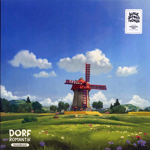 laryssa okada, pygoscelis, only sound dorfromantik soundtrack (2xlp) (feld yellow/blue fluss)