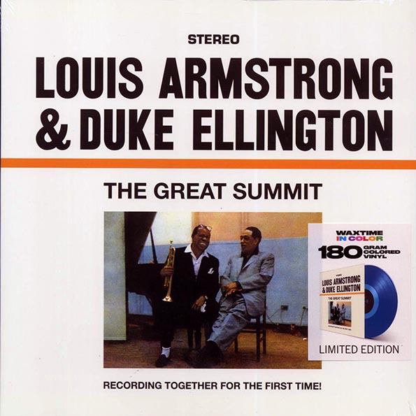 louis armstrong, duke ellington the great summit (+bonus track) (ltd. ed.) (180g) (blue vinyl) louis armstrong, duke ellington the great summit (+bonus track) (ltd. ed.) (180g) (blue vinyl)