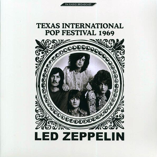 led zeppelin texas international pop festival 1969 (2xlp)