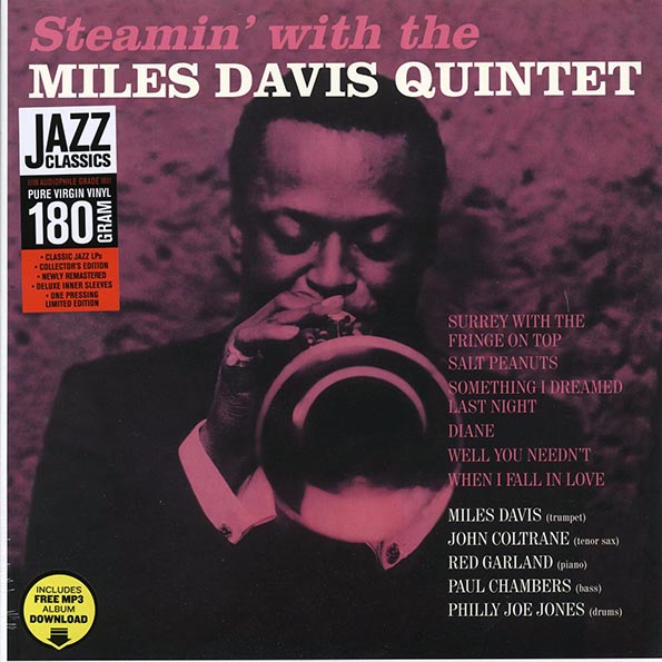 miles davis quintet steamin' with miles davis quintet (ltd. ed.) (incl. mp3) (180g)