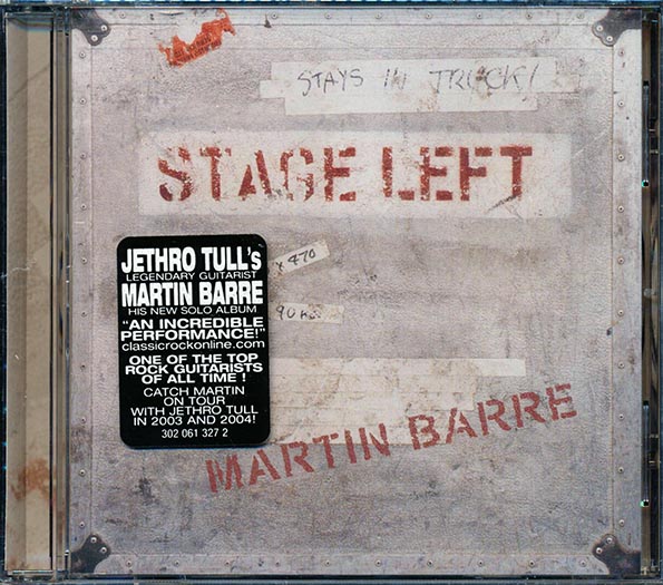 martin barre (jethro tull) stage left: jethro tull's legendary guitarist