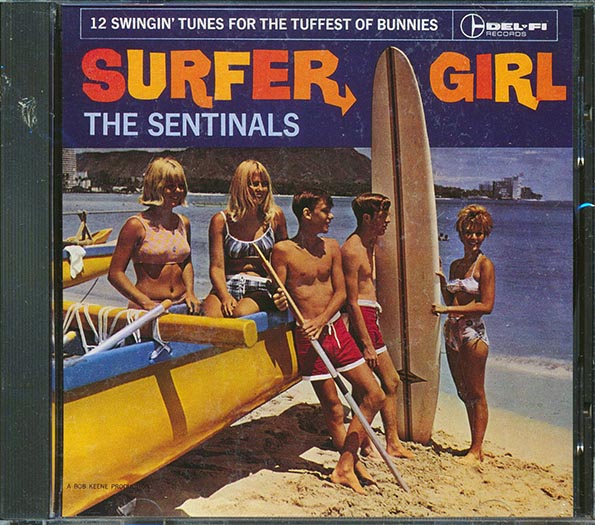 the sentinals surfer girl (marked/ltd stock)