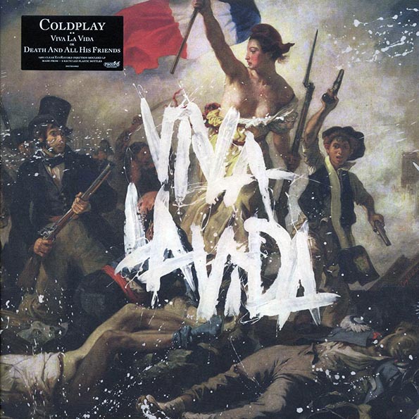 coldplay viva la vida or death and all his friends (clear vinyl)
