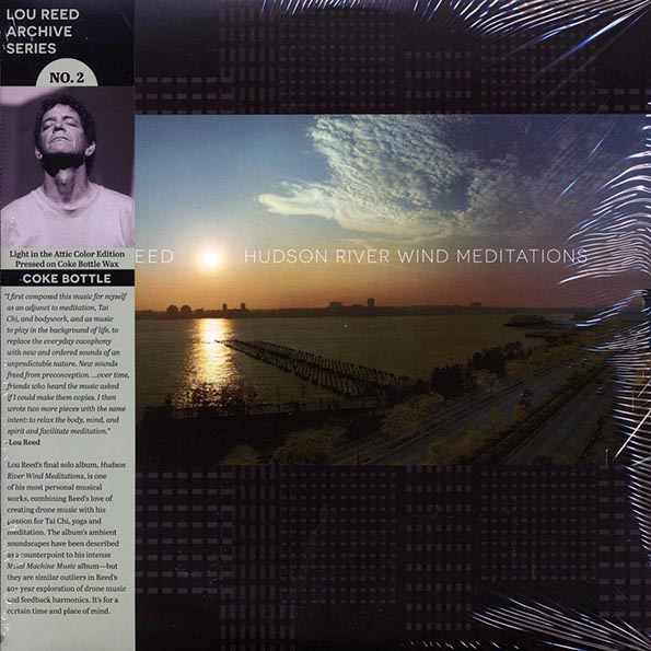 lou reed hudson river wind meditations (2xlp) (coke bottle clear vinyl) (rti press)