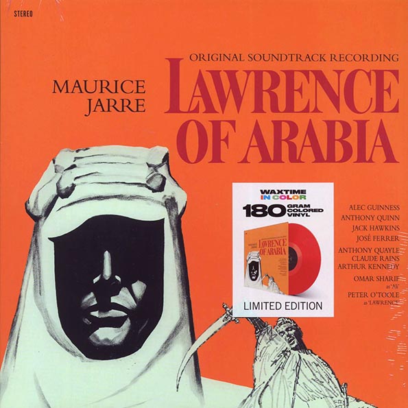 maurice jarre lawrence of arabia: original soundtrack recording (ltd. ed.) (180g) (red vinyl) maurice jarre lawrence of arabia: original soundtrack recording (ltd. ed.) (180g) (red vinyl)