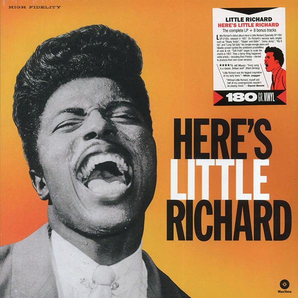 little richard here's little richard (+8 bonus tracks) (ltd. ed.) (180g)