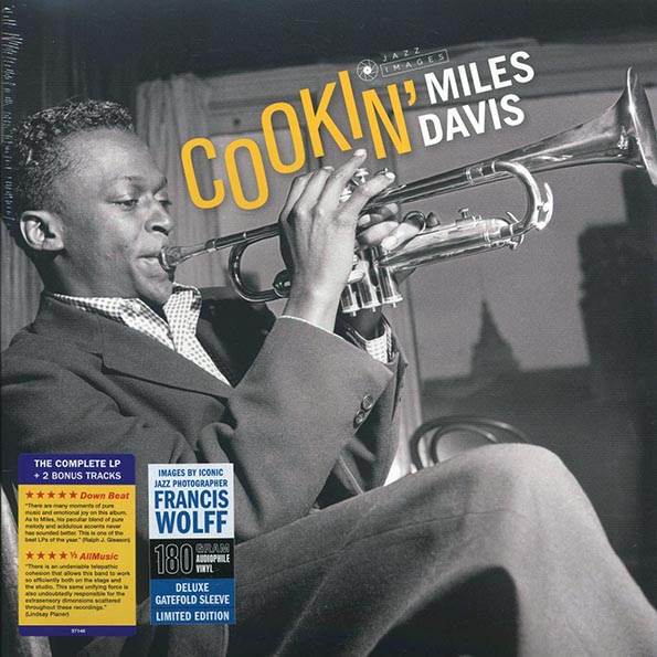 miles davis cookin' (+2 bonus tracks) (ltd. ed.) (180g) miles davis cookin' (+2 bonus tracks) (ltd. ed.) (180g)