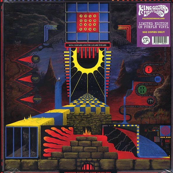 king gizzard & the lizard wizard polygondwanaland (ltd. 500 copies made) (purple vinyl) king gizzard & the lizard wizard polygondwanaland (ltd. 500 copies made) (purple vinyl)
