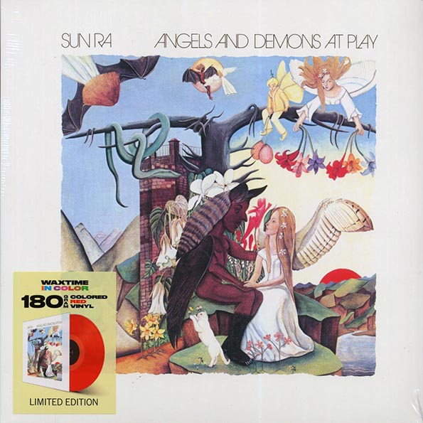 sun ra angels and demons at play (+bonus track) (ltd. ed.) (180g) (red vinyl) (remastered)