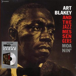 art blakey & the jazz messengers moanin' (+2 bonus tracks) (ltd. ed.) (180g) (clear vinyl)