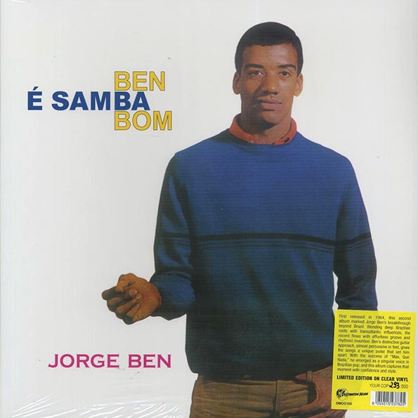 jorge ben e samba (ltd. 500 copies made) (clear vinyl)