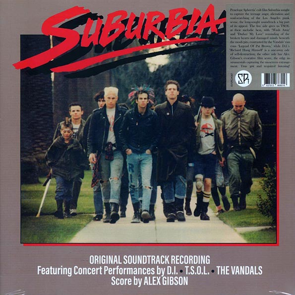 tsol, the vandals, di, alex gibson suburbia: original soundtrack recording