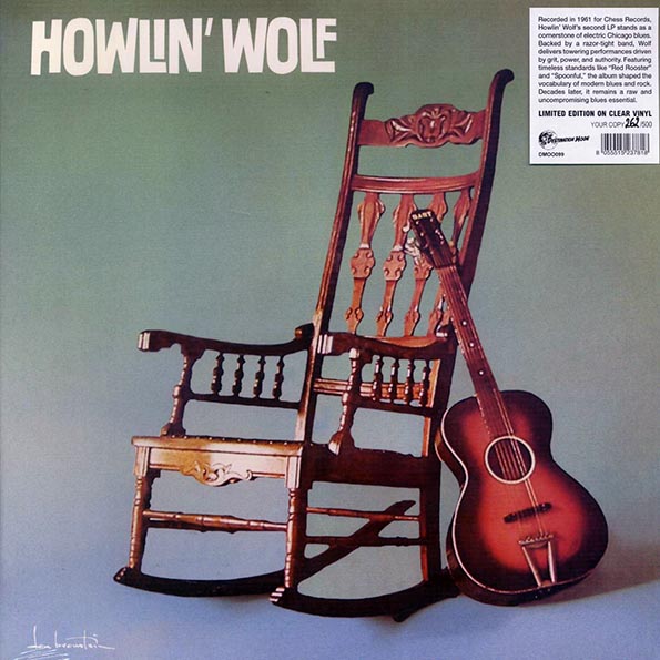 howlin' wolf howlin' wolf (rockin' chair) (ltd. 500 copies made) (clear vinyl)