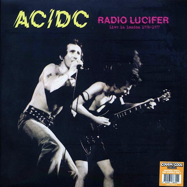 ac/dc radio lucifer: live in london 1976 1977 (orange vinyl)