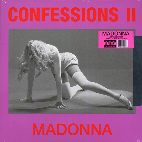 madonna confessions ii (translucent red vinyl) (ltd. ed.) (translucent red vinyl) madonna confessions ii (translucent red vinyl) (ltd. ed.) (translucent red vinyl)