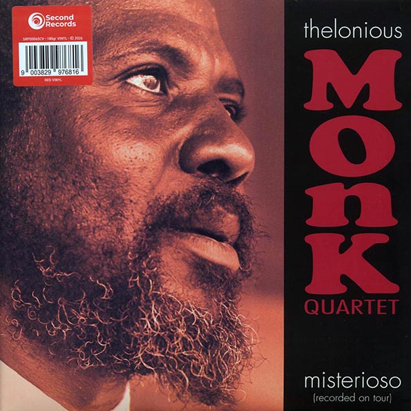 thelonious monk quintet misterioso: recorded on tour (180g) (red vinyl)