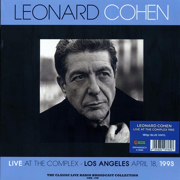 leonard cohen live at the complex: los angeles april 18, 1993 (180g) (blue vinyl)