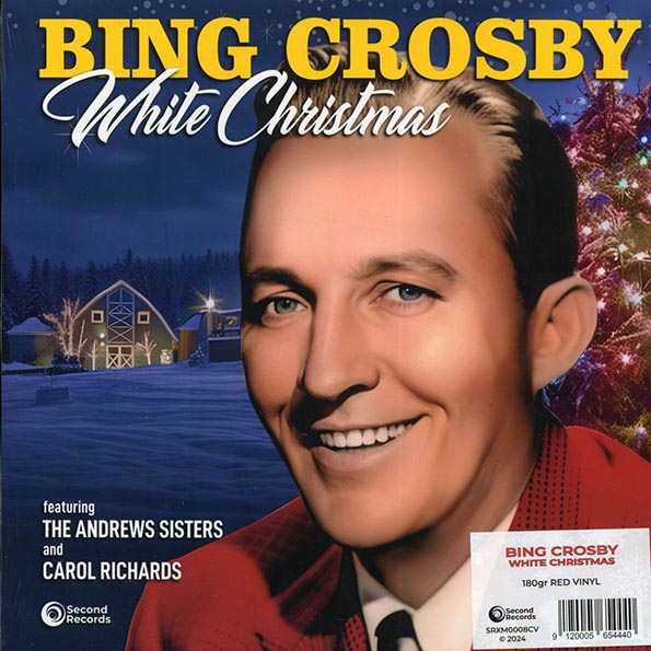 bing crosby white christmas (180g) (red vinyl)