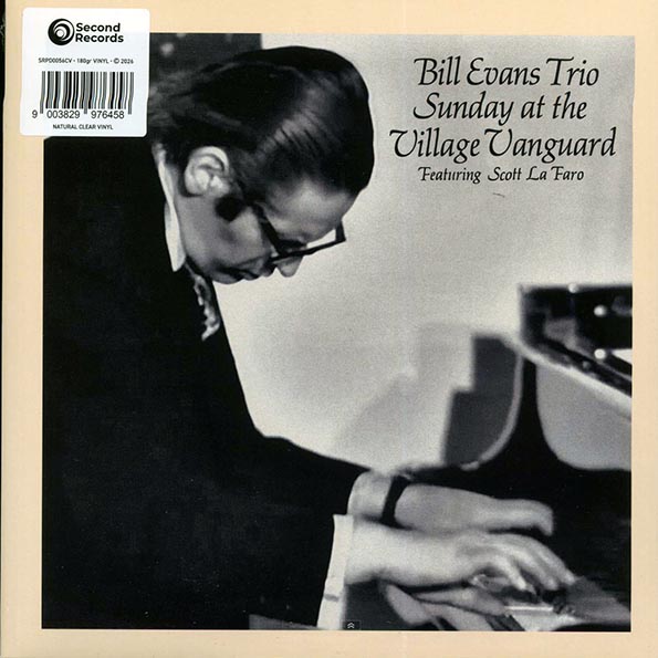 bill evans trio sunday at the village vanguard (180g) (clear vinyl)