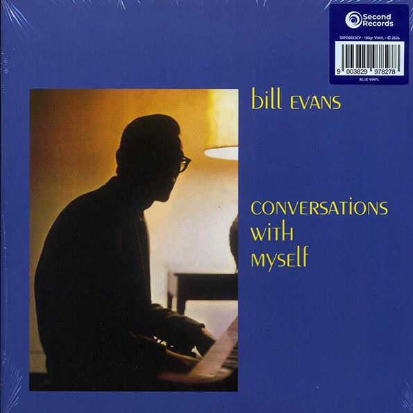 bill evans conversations with myself (180g) (blue vinyl)
