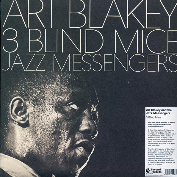 art blakey & the jazz messengers 3 blind mice (180g) (clear vinyl)